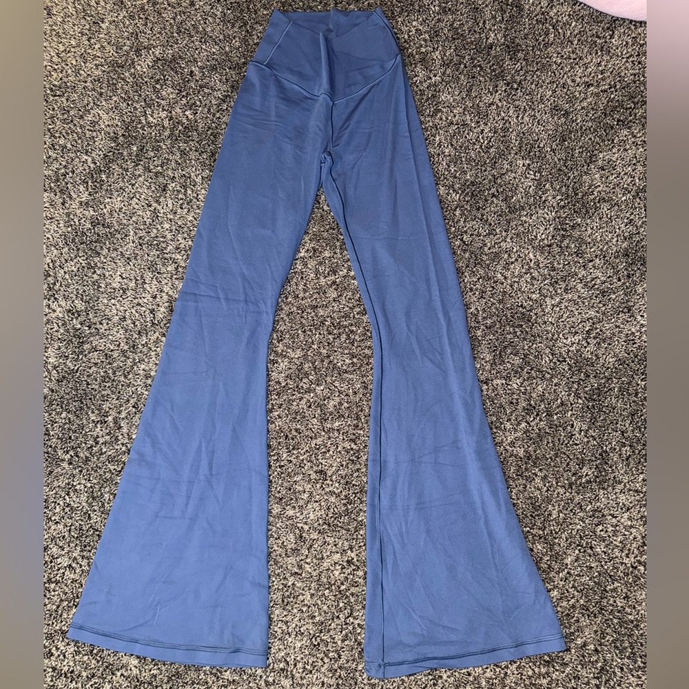 aerie Navy Blue Flare Yoga Pants